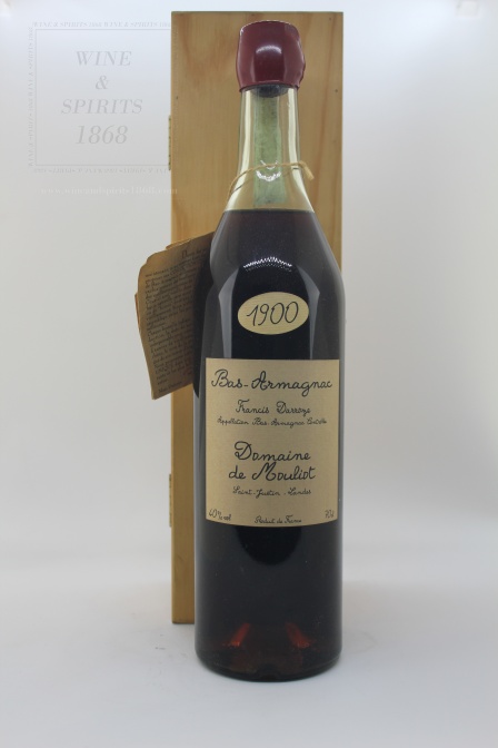 Bas Armagnac Mouliot 1900 Domaine de Mouliot Armagnac