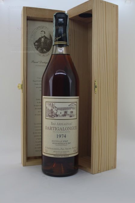 Bas Armagnac 1974 Dartigalongue Bas Armagnac