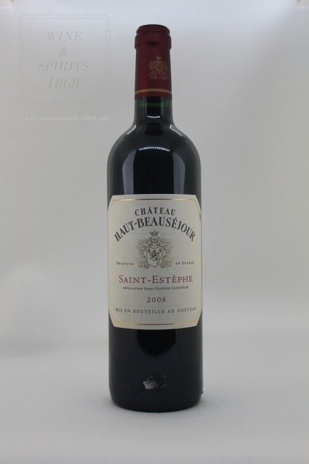 Chateau Haut Beausejour 2008 Chateau Haut Beausejour Bordeaux