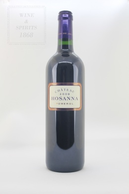 Wine and Spirits 1868 - Chateau Hosanna Imperial 2006 Chateau