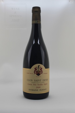 Clos Saint Denis Tres Vieilles Vignes 2008 Domaine Ponsot Bourgo Domaine Ponsot