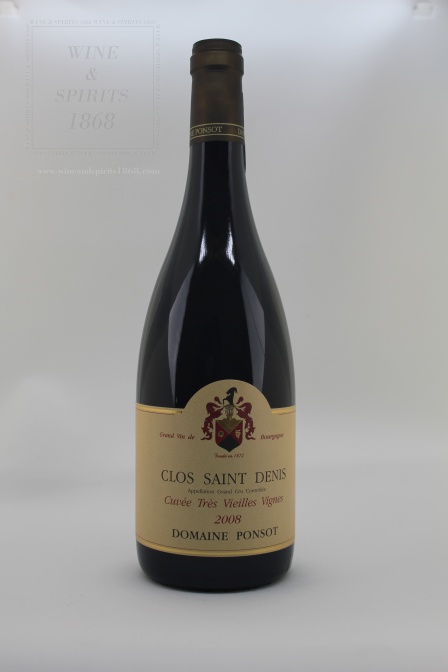 Clos Saint Denis Tres Vieilles Vignes 2008 Domaine Ponsot Bourgo