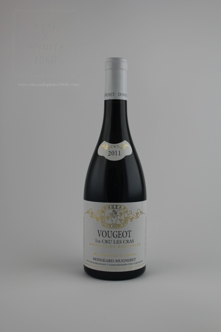 Vougeot Premier Cru Les Cras 2011 Mongeard Mugneret Bourgogne