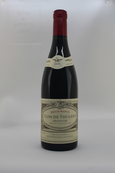 Clos De Vougeot 2006 Seguin Manuel Bourgogne