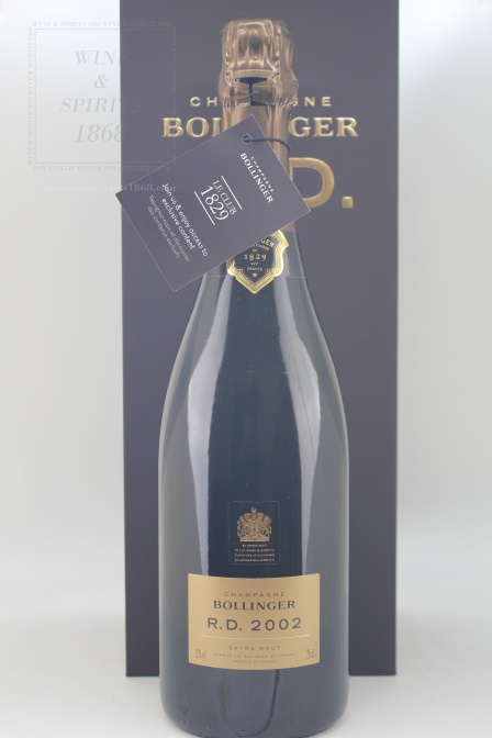Champagne Bollinger R.D. 2002 OWC