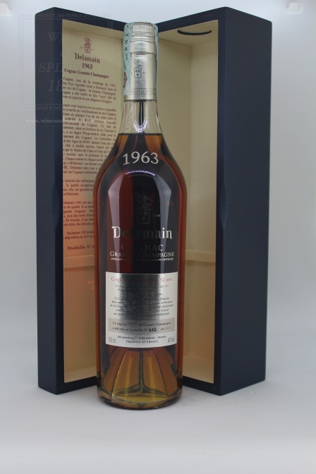 Wine and Spirits 1868 - Cognac Grande Champagne Millesime 1963 