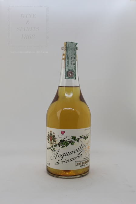 Grappa Gialla Cuoricino Con Sole Romano Levi Distilleria Levi Se