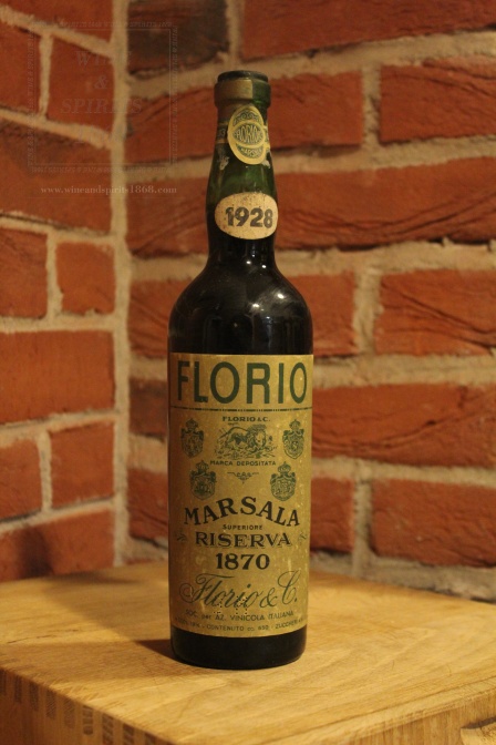 Marsala Florio Riserva 1870 1928 Florio Sicilia