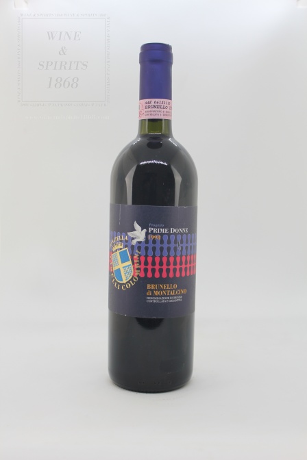 Brunello Di Montalcino Progetto Prime Donne 1998 Cinelli Colombi