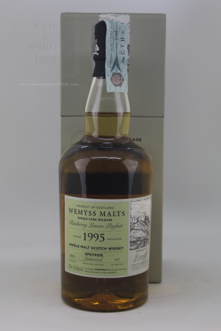 Whisky Wemyss Raspberry Lemon Parfait 1995 Linkwood