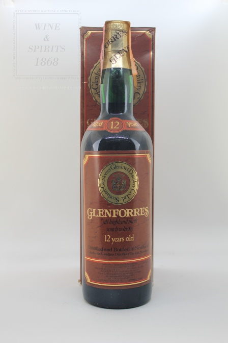 Whisky Glenforres 12 years 43% Glenforres Glenlivet Distilley Br