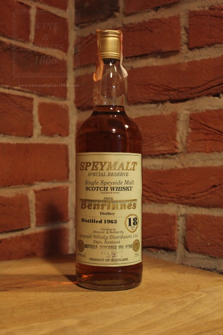 Whisky Benrinnes 1963 Speymalt 18 Years Old Special Reserve  Dis