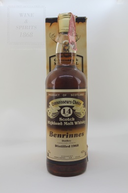 Whisky Benrinnes Distillery 14 Y.o Connoisseurs Choice 1968 Benrinnes Distillery