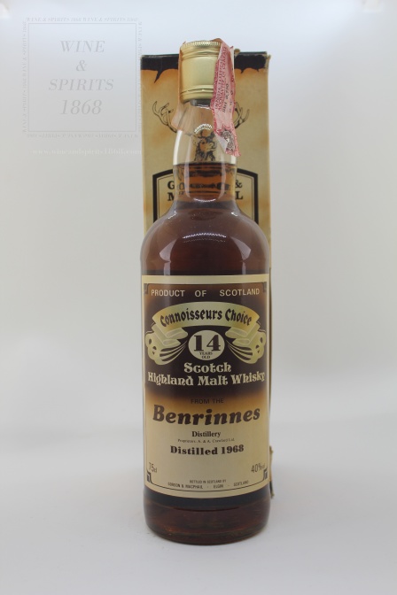 Whisky Benrinnes Distillery 14 Y.o Connoisseurs Choice 1968