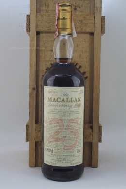 Whisky Macallan 25 Years 250 Anniversary 1964 Macallan Highland 