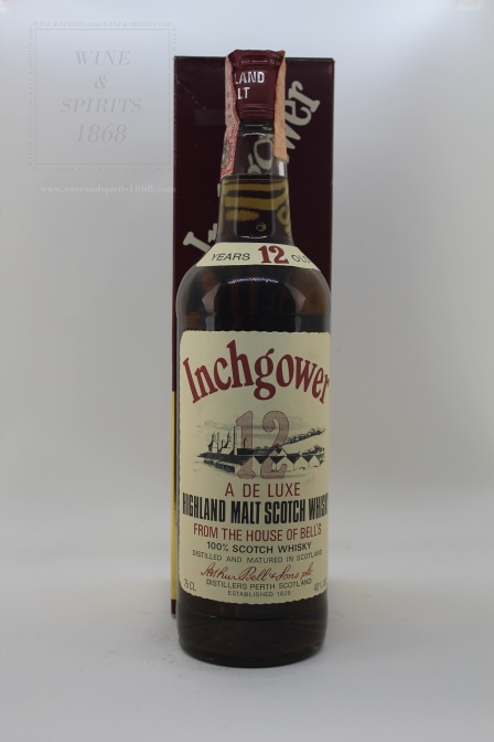 Whisky Inchgower 12 Years Old Arthur Bell's Distillery Scotland