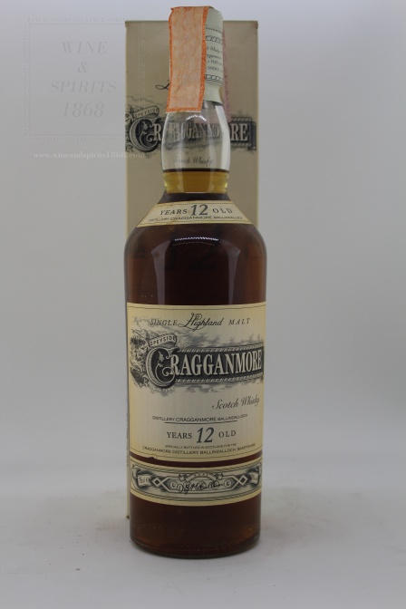 Whisky Cragganmore 12 Years Old Cragganmore Distillery Scotland
