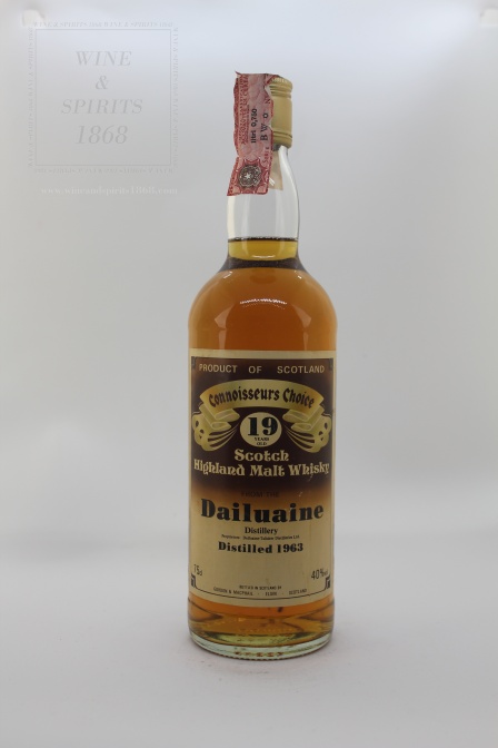 Whisky Dailuaine 19 Years old 1963 Dailuaine-Talisker Distillers