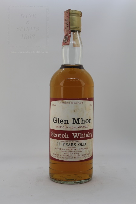 Whisky Glen Mhor 15 years Glen Mhor Dist. Inverness Scotland