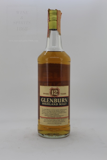 Whisky Glenburn 12 Years Glenburn Higland Malt Scotland