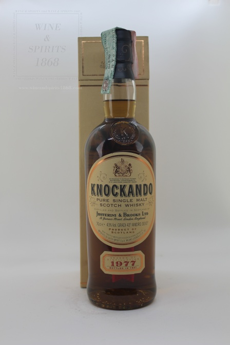Whisky Knockando 43% 1977 Knockando Scotland