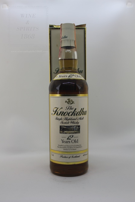 Whisky The Knockdhu 12 Years Old The Knockdhu Distillery Scotlan