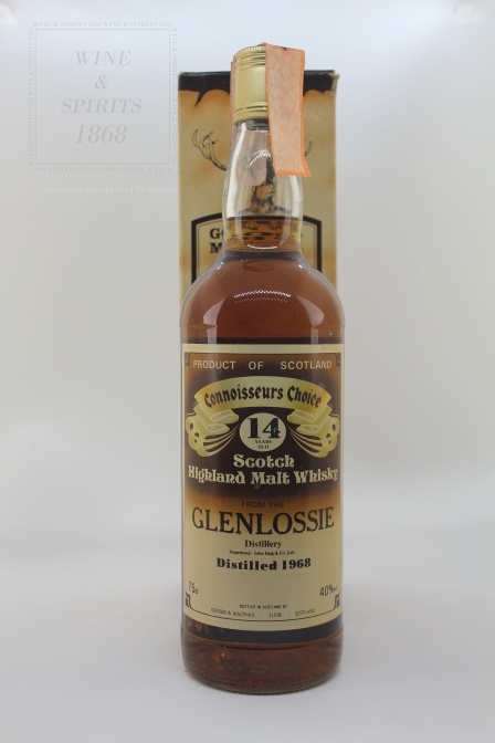 Whisky Glenlossie 14 Years Old  Connosseur Choice 1968 Glenlossi