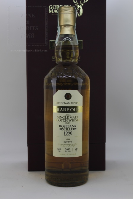 Whisky Rosebank 25 Years Old Gordon &  Macphail 1990 Rosebank Di