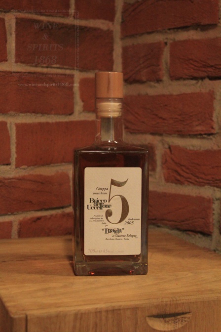 Grappa Invecchiata Bricco Dell'Uccellone 2005