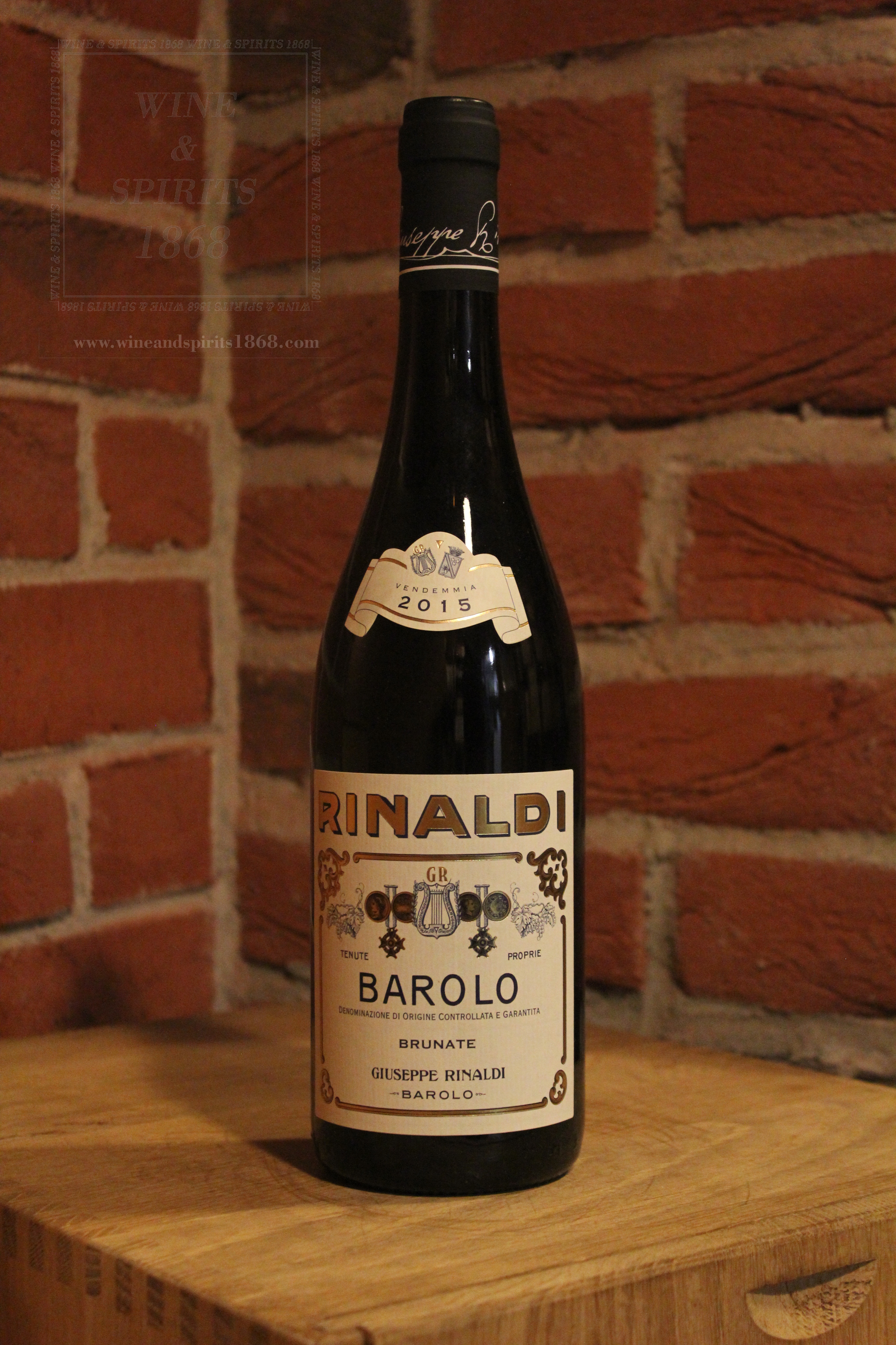 Wine and Spirits 1868 - Barolo Brunate Giuseppe Rinaldi 2015