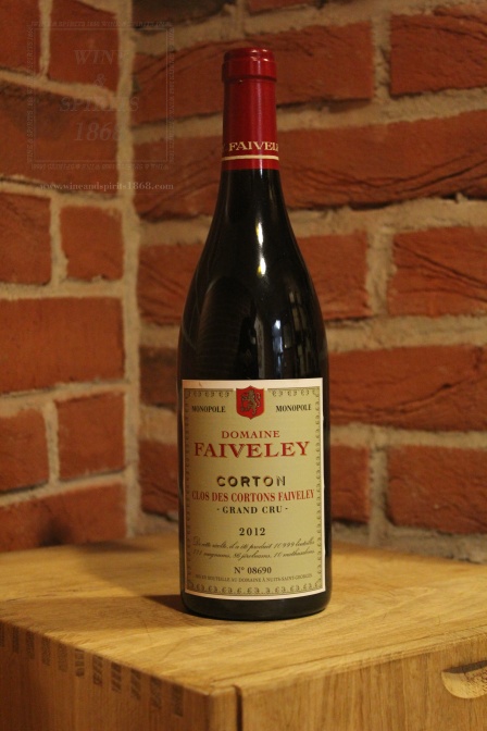 Corton Clos Des Cortons Grand Cru 2012 Domaine Faiveley Bourgogn