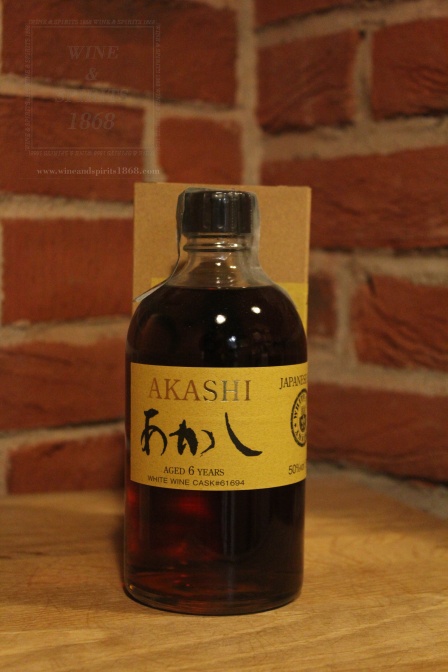 Whisky Akashi Single Malt 6 Y.O. White Wine Cask