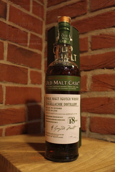 Whisky Craigellachie 18 Y.o.1995 Sherry Butt The Old Malt Cask 5