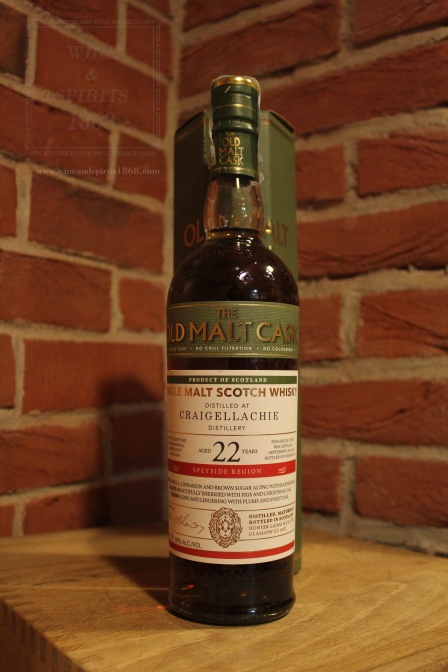 Whisky Craigellachie 22 Y.o. 1995  Sherry Butt The Old Malt Cask