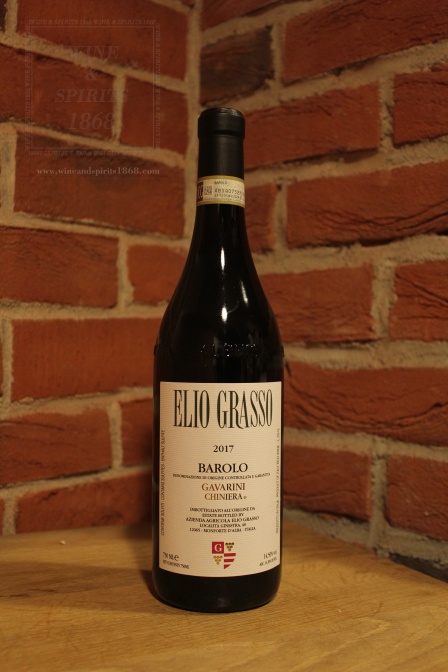 Barolo Gavarini Docg Chiniera 2017 Elio Grasso Piemonte