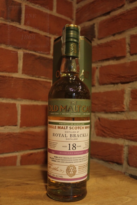 Whisky Royal Brackla 18 Yo  50%  1998 Old Malt Cask
