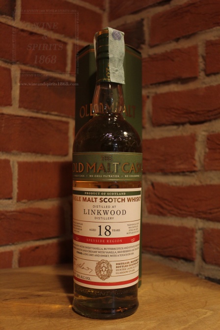 Whisky Linkwood 18Yo 50%  1998 Old Malt Cask