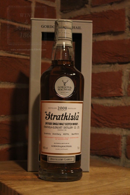 Whisky Strathisla 2008 12YO Distillery Labels Gordon Macphail