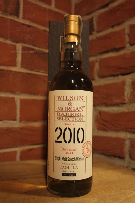 Whisky Caol Ila 2010-2021 1st Fill Bourbon Finish Wilson & MOrga