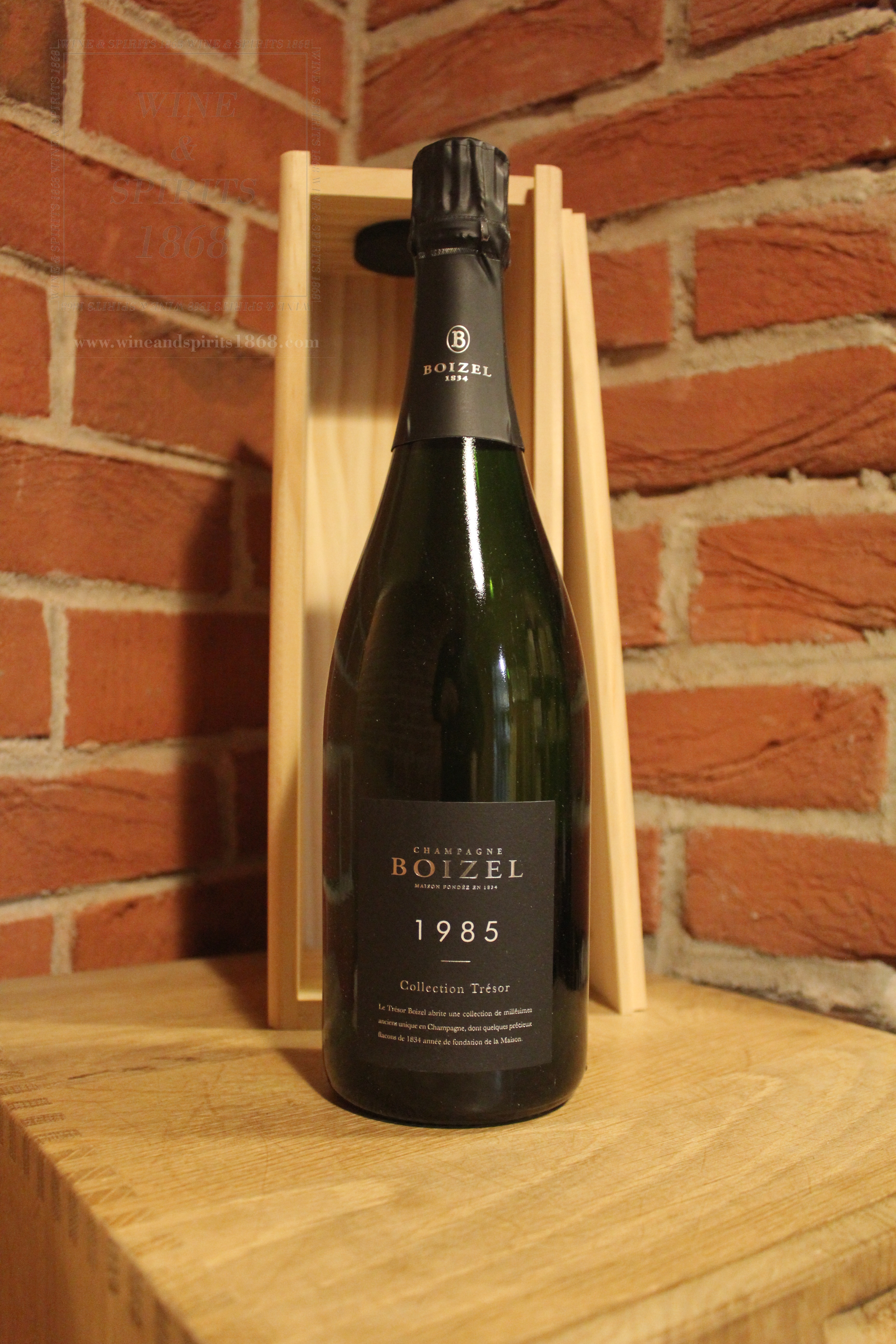 Wine and Spirits 1868 - Champagne Boizel Tresor 1985