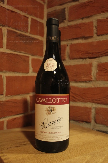 Barolo Riserva Vignolo Cavallotto Docg 2016