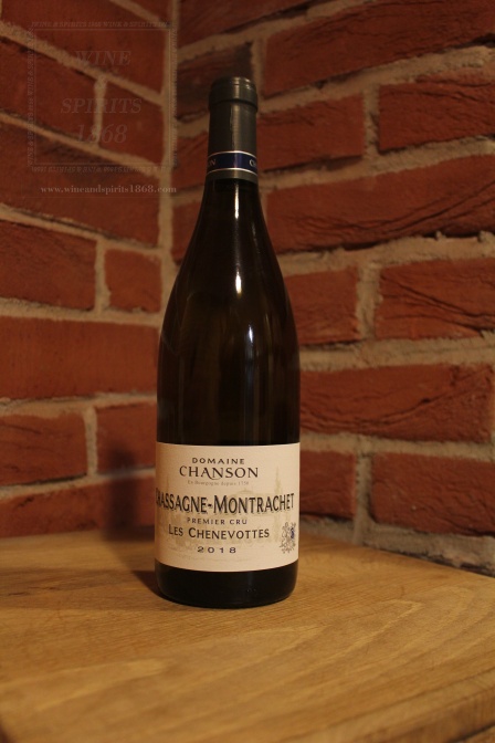 Chassagne Montrachet  Les Chenevottes Chanson 2017