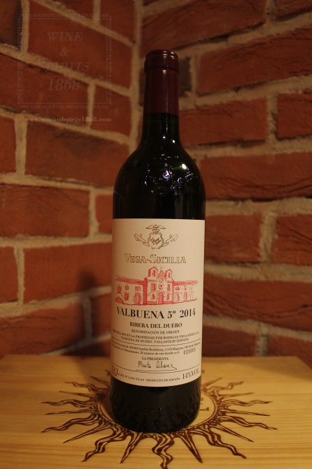 Tinto Valbuena 5 anos 2014 Vega Sicilia