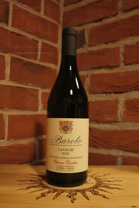 Barolo Cannubi 2018 E. Pira & Figli Chiara Boschis Piemonte