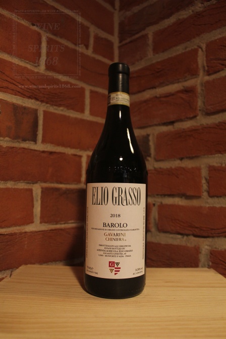 Barolo Gavarini Docg Chiniera 2018 Elio Grasso Piemonte