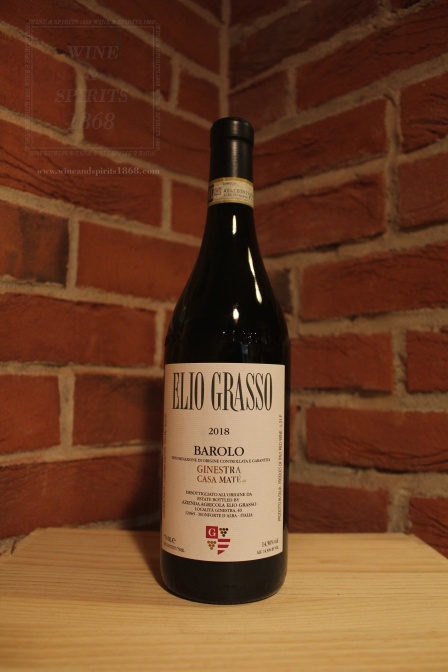 Barolo Docg Ginestra Casa Matè 2018 Elio Grasso