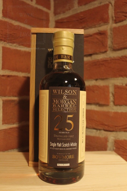 Whisky Bowmore 25 Y.o. 1997 Wilson & Morgan 48,20°