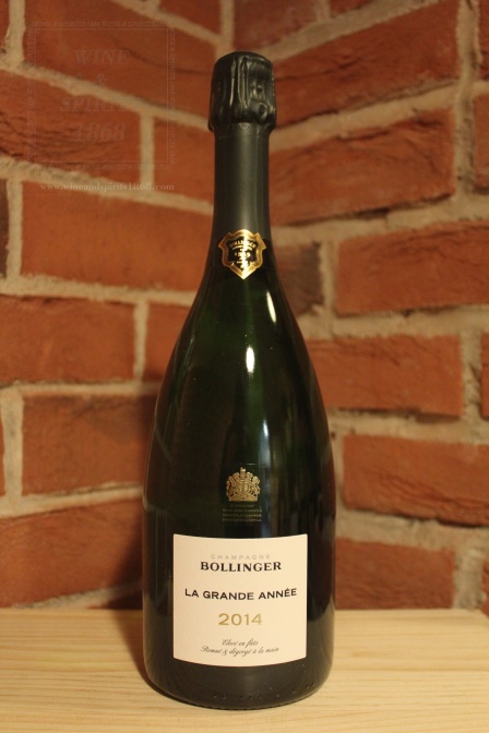 Champagne Bollinger La Grande Annee 2014