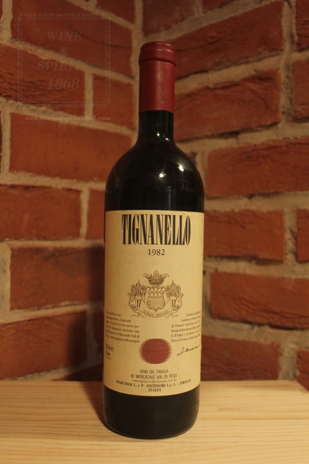Tignanello 1982 Marchesi Antinori