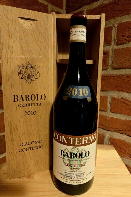 Barolo Cerretta Giacomo Conterno 2010 Magnum
